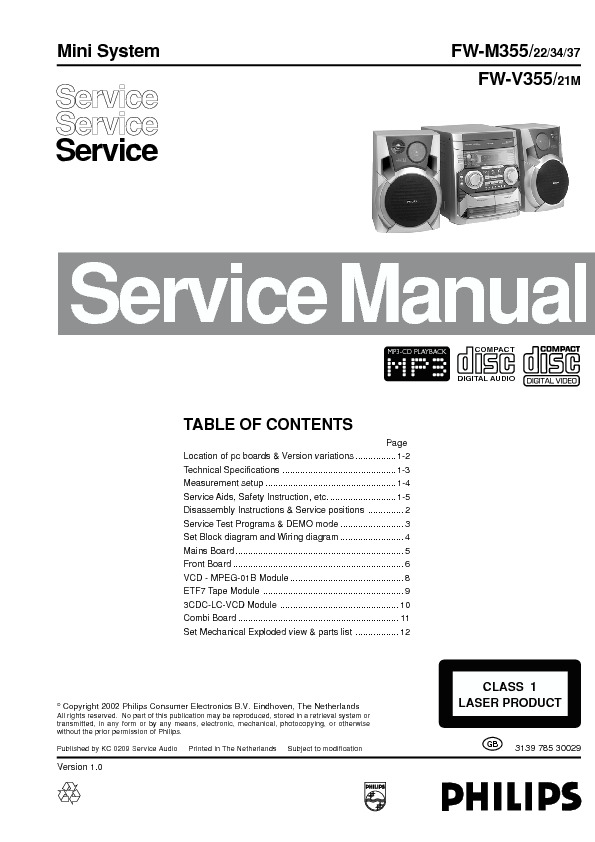 parker f11 service manual